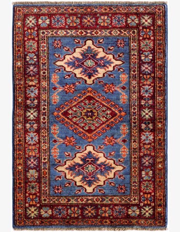 2' 2 x 3' 1 Hand Knotted Kazak Rug