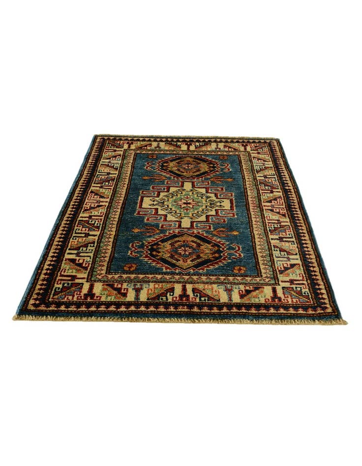 Detail image of 2' x 3' 1 Hand Knotted Kazak Rug