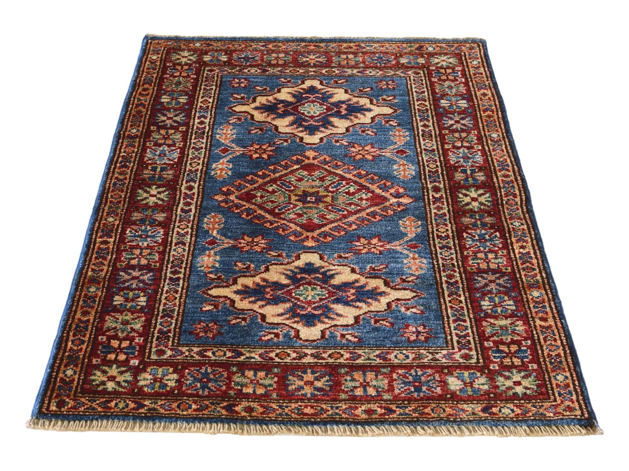 2' 2 x 3' 1 Hand Knotted Kazak Rug
