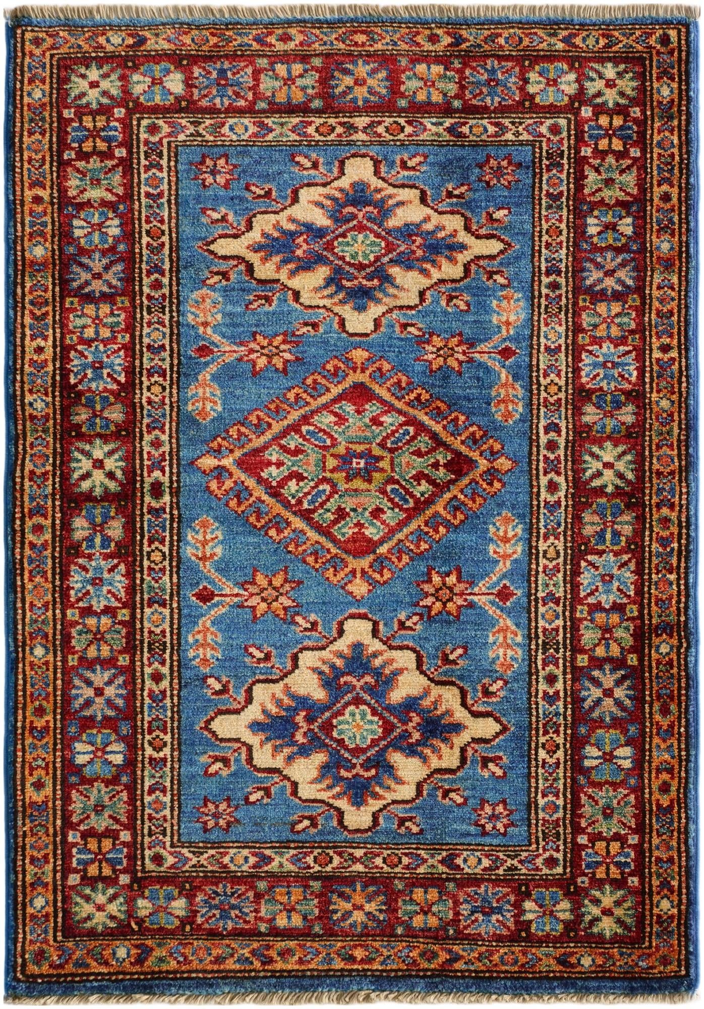 2' 2 x 3' 1 Hand Knotted Kazak Rug