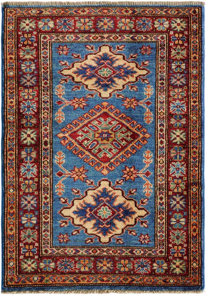 2' 2 x 3' 1 Hand Knotted Kazak Rug