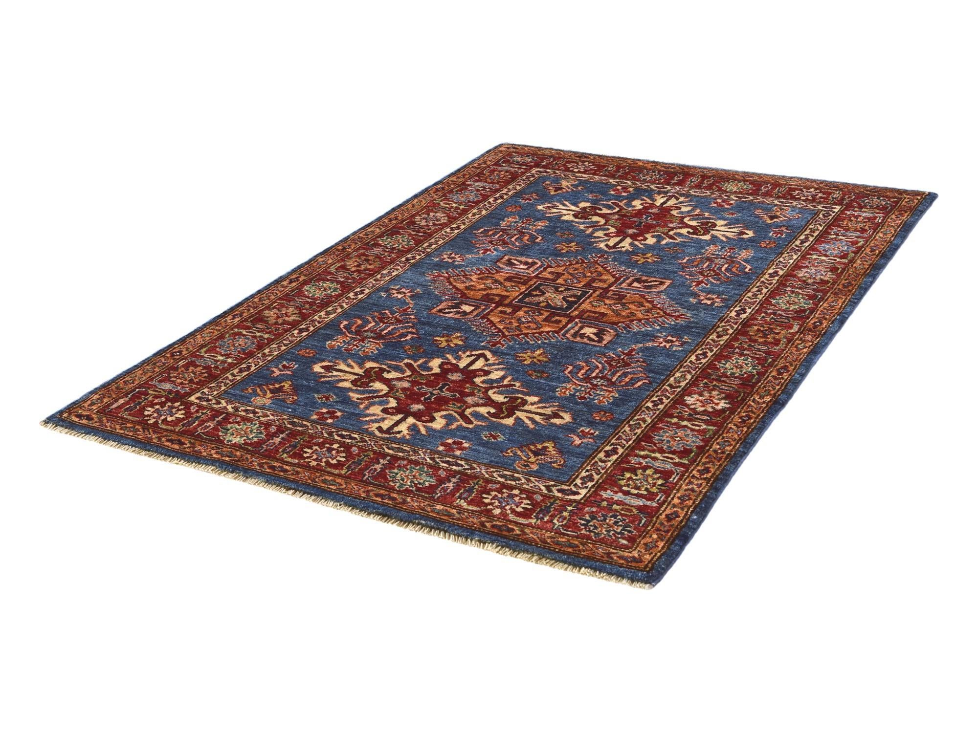 3' 6 x 5' 1 Hand Knotted Kazak Rug