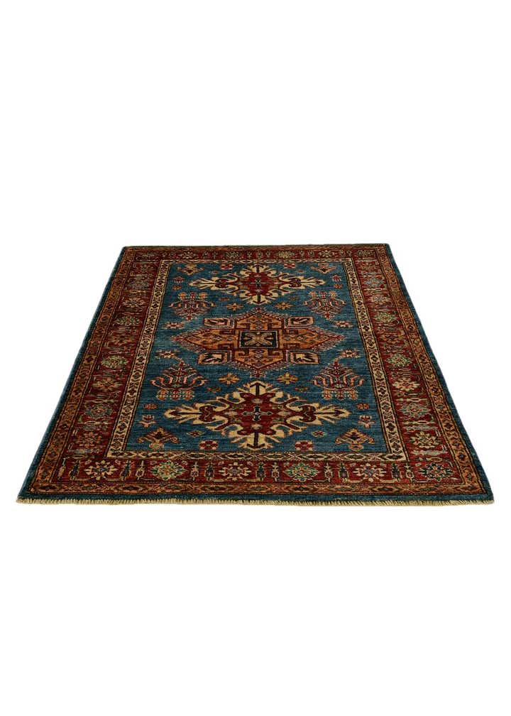 3' 6 x 5' 1 Hand Knotted Kazak Rug