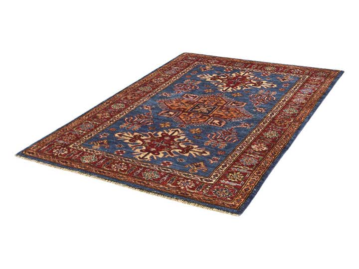 3' 6 x 5' 1 Hand Knotted Kazak Rug