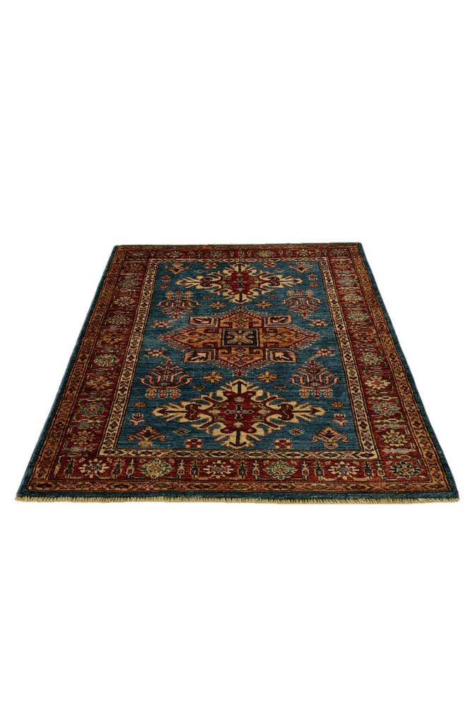 3' 6 x 5' 1 Hand Knotted Kazak Rug