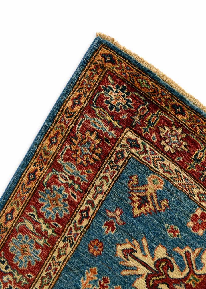 3' 6 x 5' 1 Hand Knotted Kazak Rug