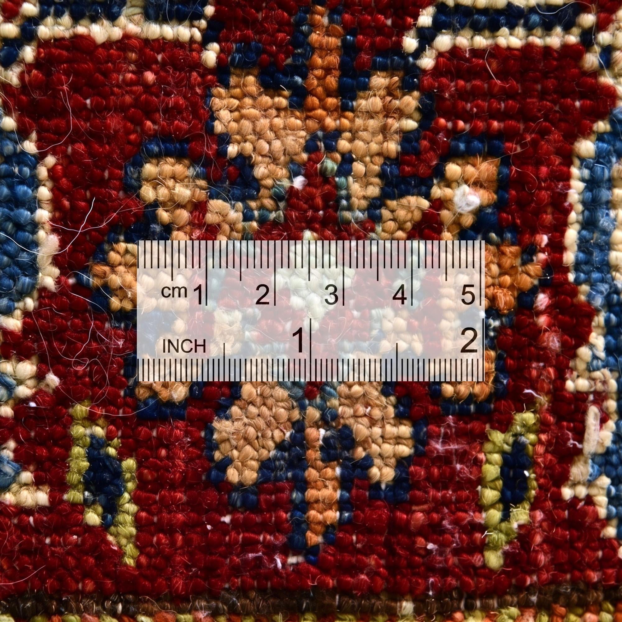 3' 6 x 5' 1 Hand Knotted Kazak Rug