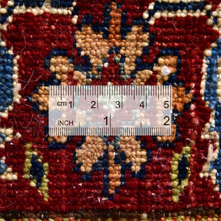 Detail image of 3' 6 x 5' 1 Hand Knotted Kazak Rug
