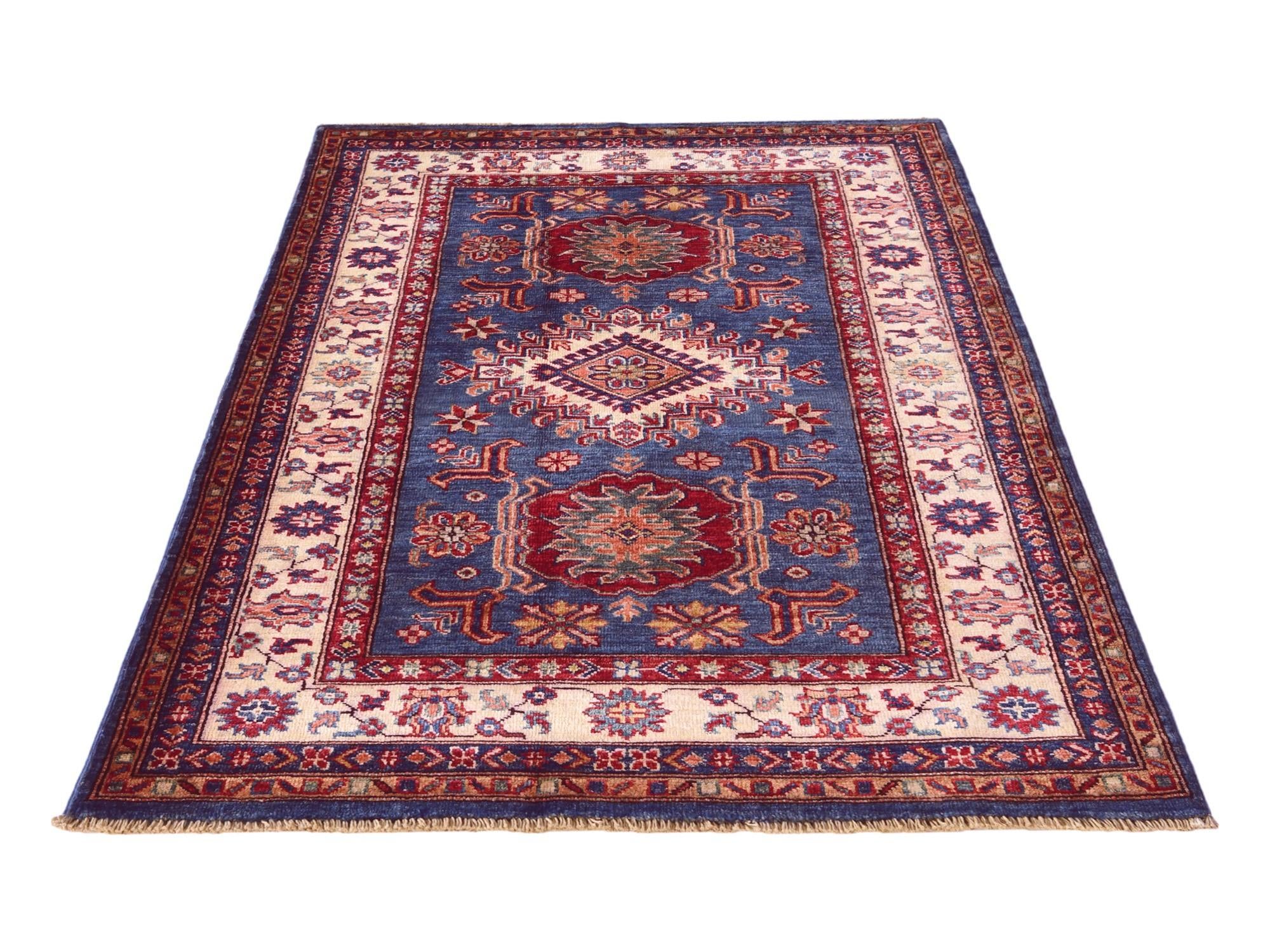 3' 3 x 5' 1 Hand Knotted Kazak Rug