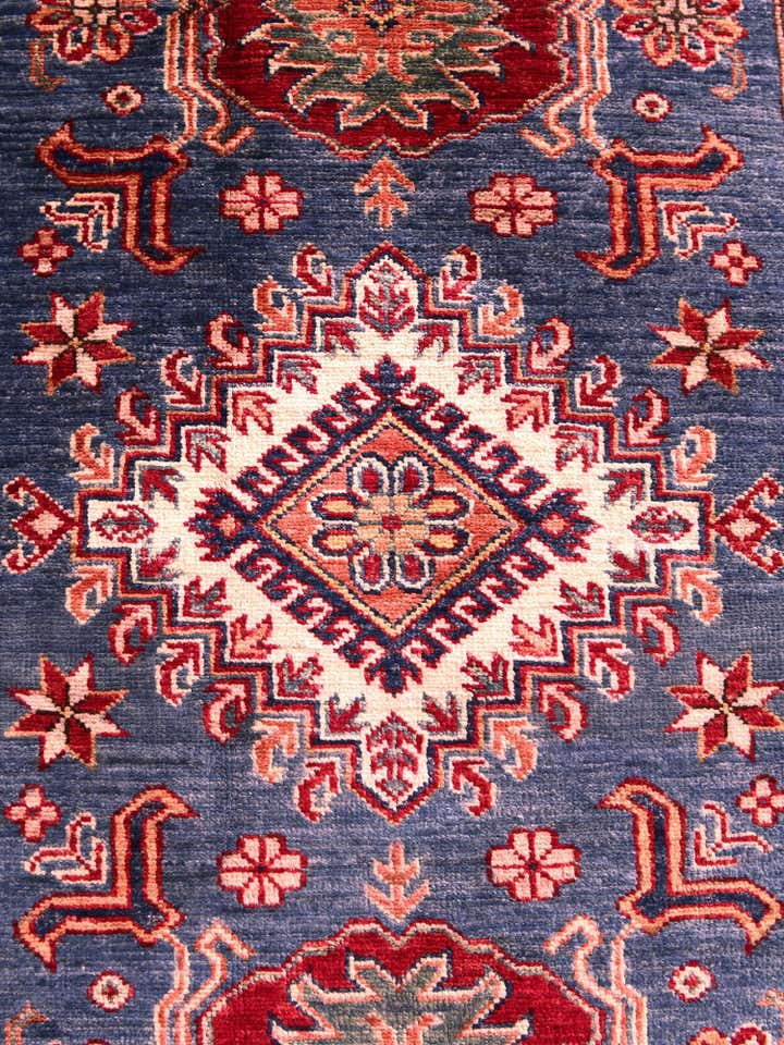 3' 3 x 5' 1 Hand Knotted Kazak Rug