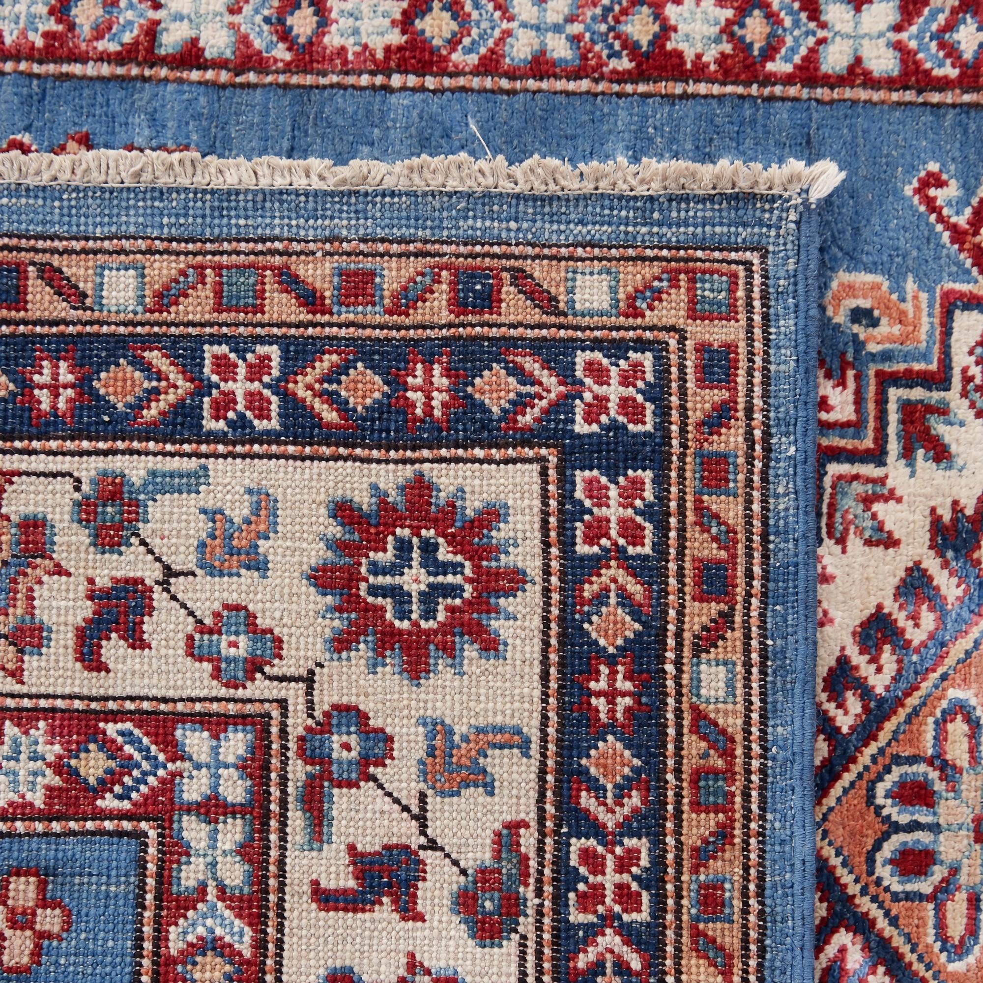 100cm x 155cm Hand Knotted Kazak Rug