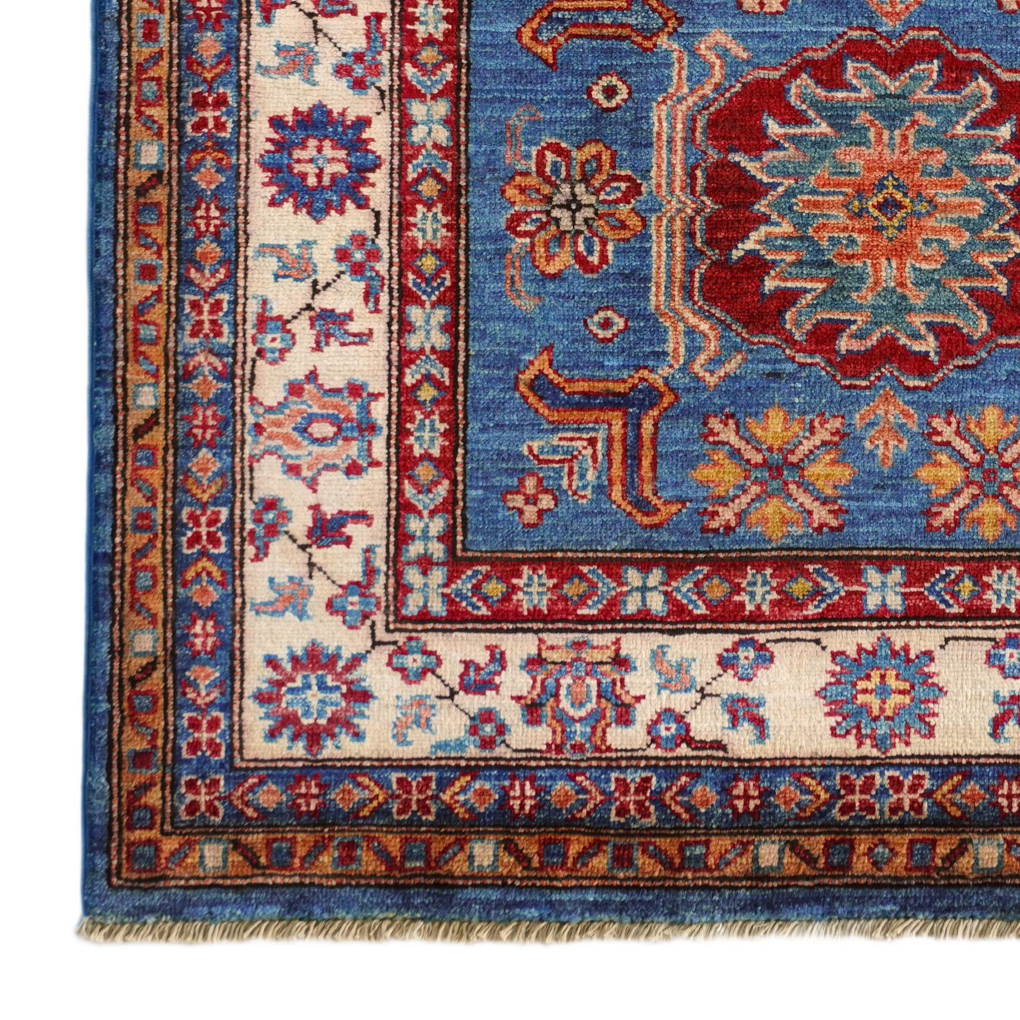 3' 1 x 5' 2 Hand Knotted Kazak Rug