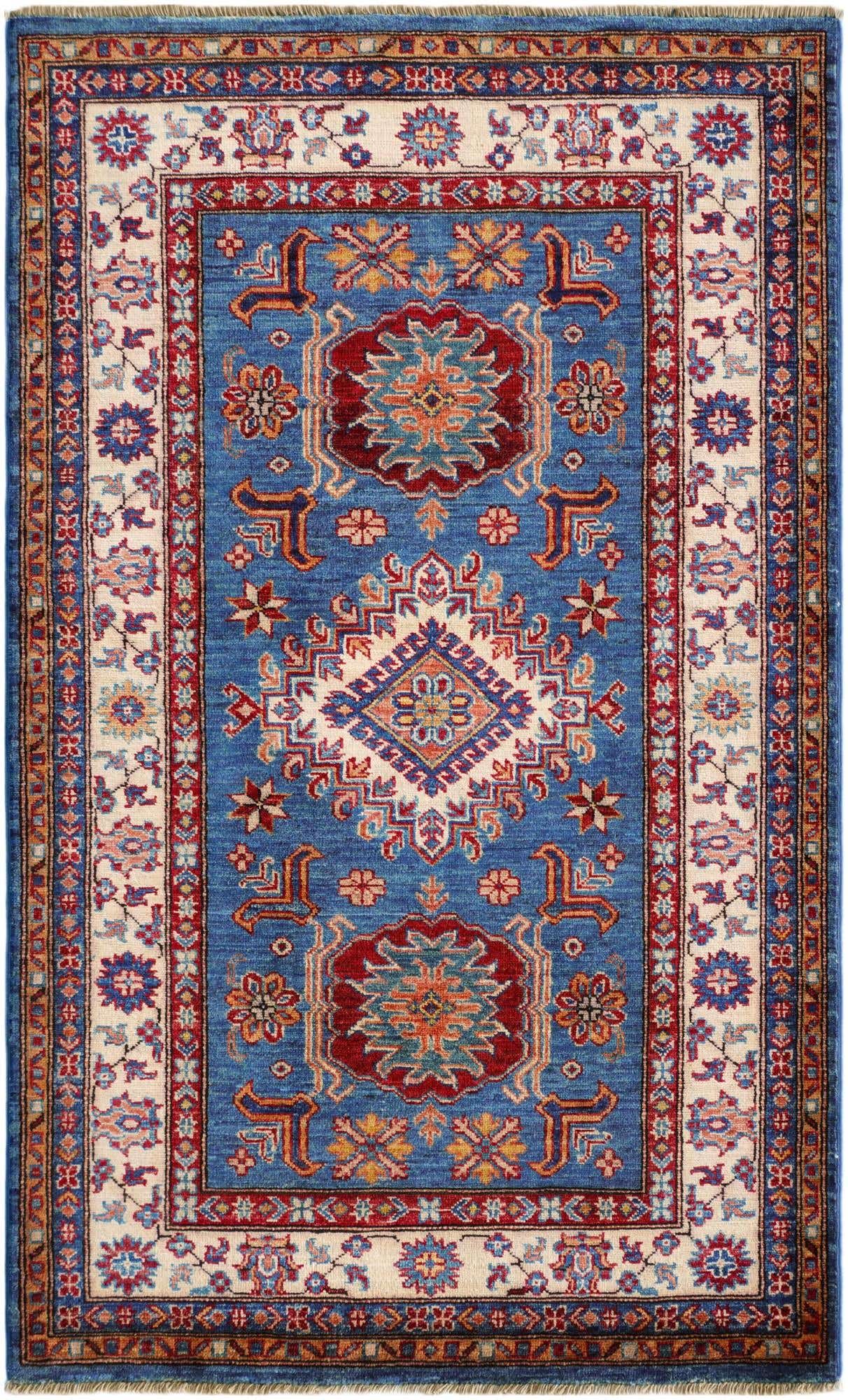3' 1 x 5' 2 Hand Knotted Kazak Rug