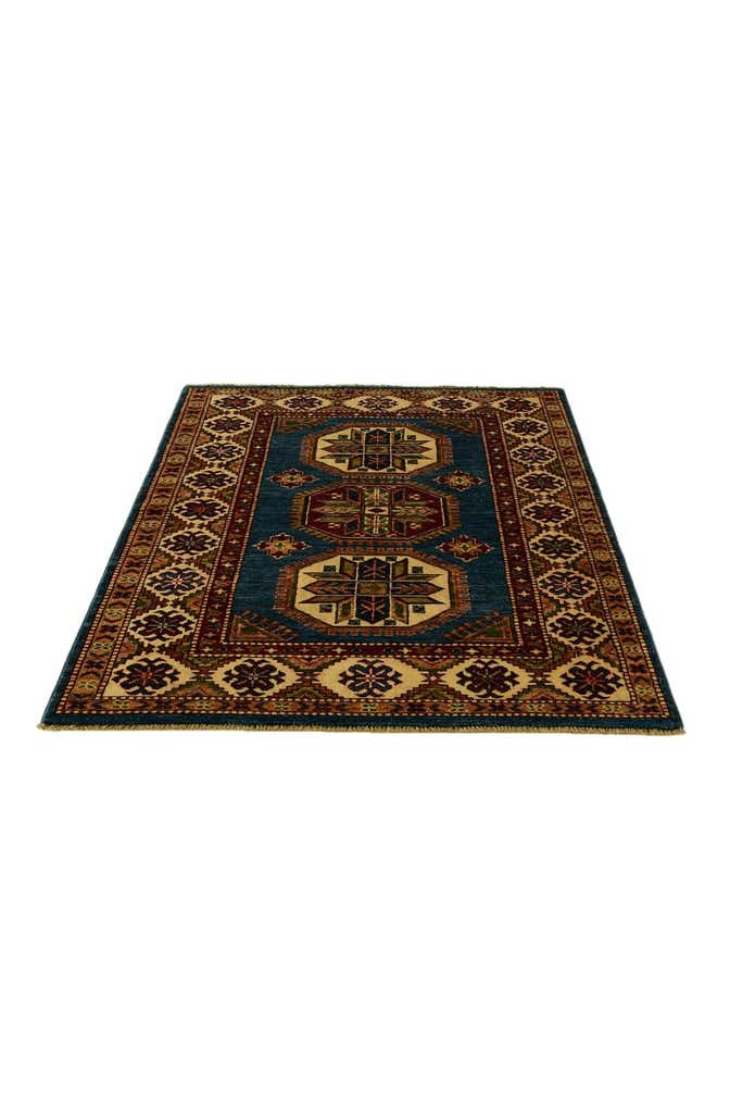 3' 6 x 4' 10 Hand Knotted Kazak Rug