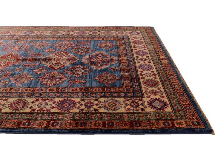 4' 1 x 5' 11 Hand Knotted Kazak Rug