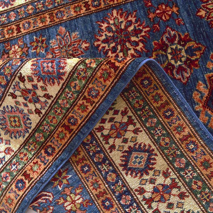 4' 1 x 5' 11 Hand Knotted Kazak Rug