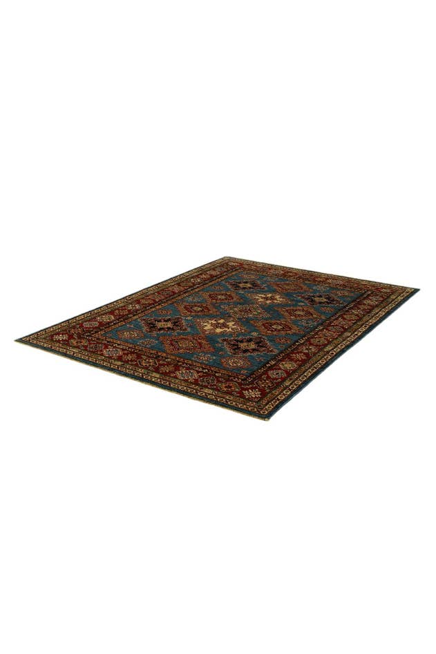 Detail image of 5' 1 x 6' 10 Hand Knotted Kazak Rug