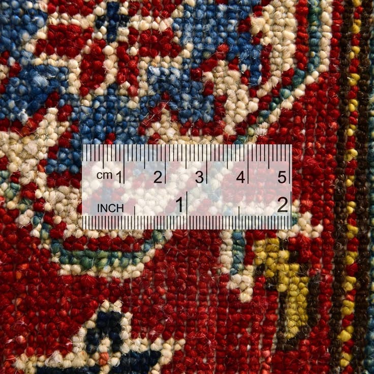 Detail image of 5' 1 x 6' 10 Hand Knotted Kazak Rug