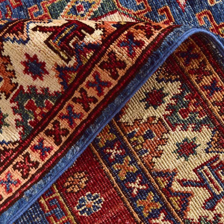 3' 5 x 5' Hand Knotted Kazak Rug