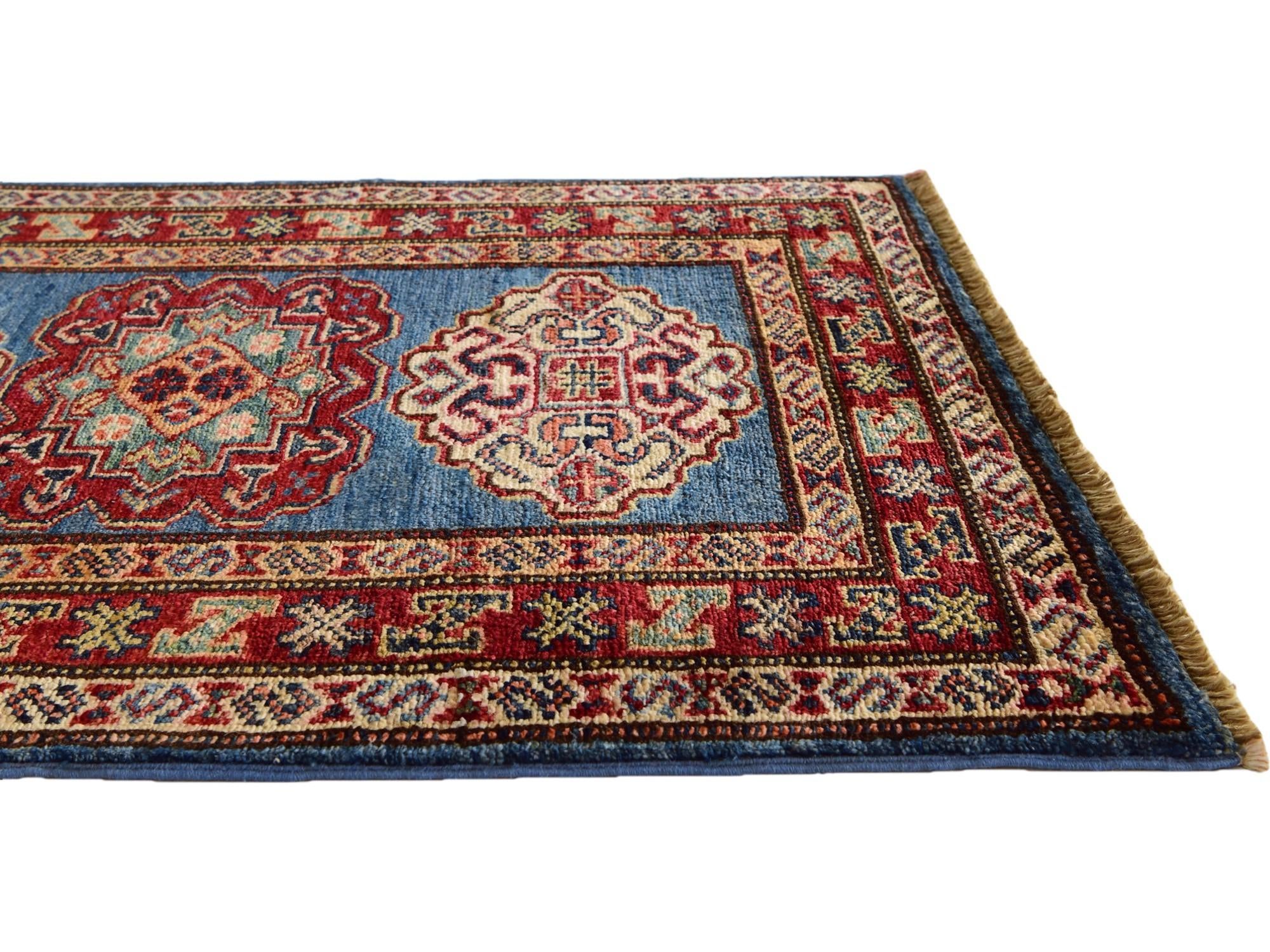 2' x 2' 9 Hand Knotted Kazak Rug