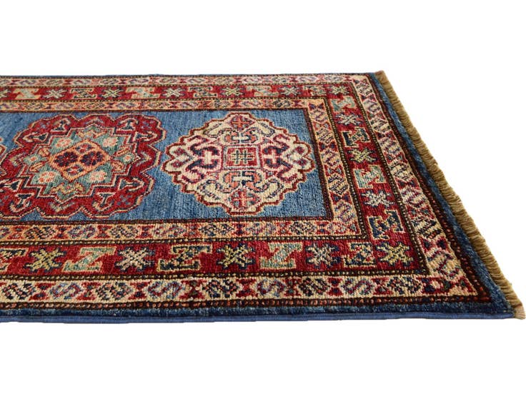 Detail image of 2' x 2' 9 Hand Knotted Kazak Rug