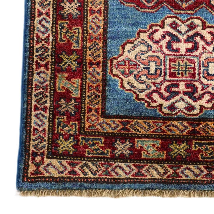 Detail image of 2' x 2' 9 Hand Knotted Kazak Rug