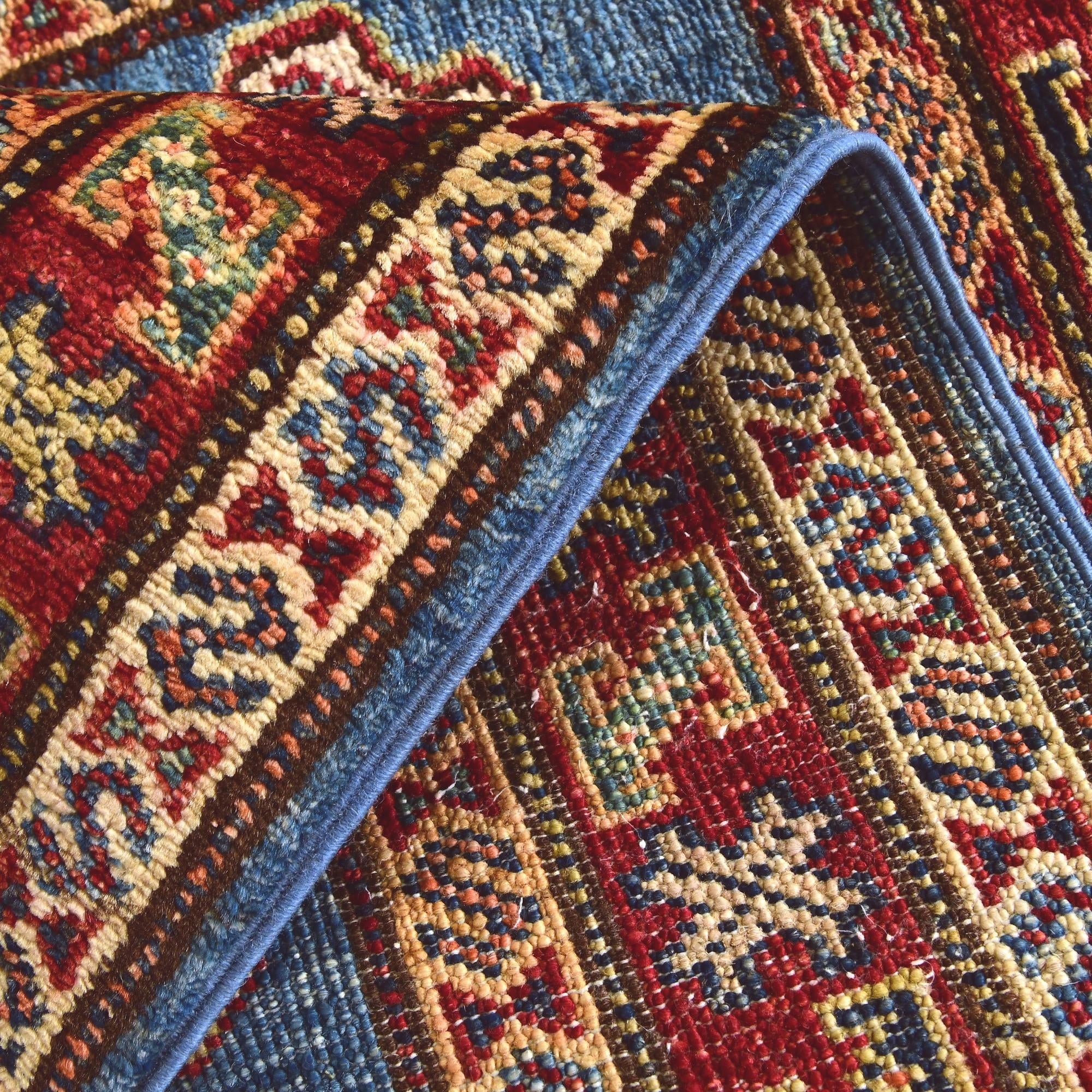 2' x 2' 9 Hand Knotted Kazak Rug