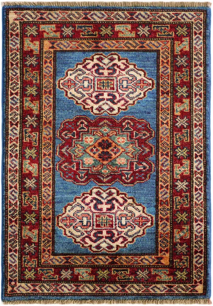 2' x 2' 9 Hand Knotted Kazak Rug