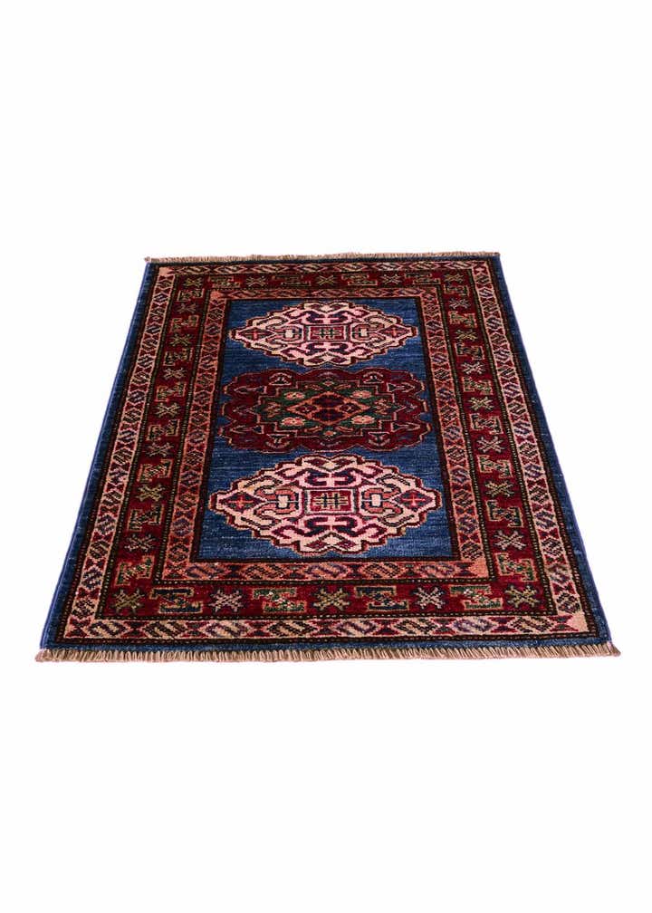 2' x 2' 10 Hand Knotted Kazak Rug
