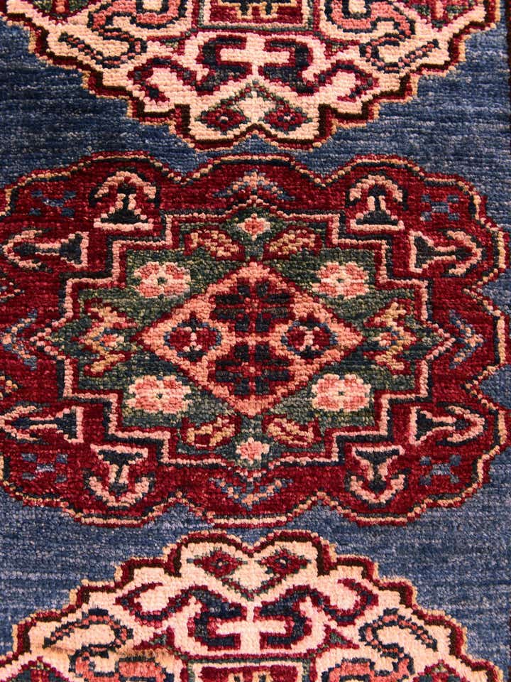2' x 2' 10 Hand Knotted Kazak Rug