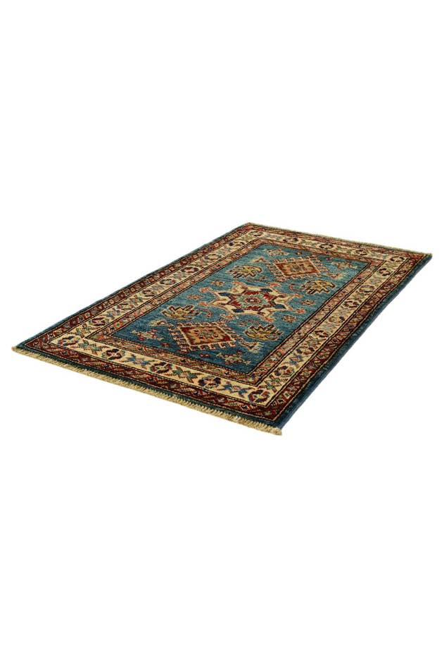 Detail image of 2' x 3' 3 Hand Knotted Kazak Rug