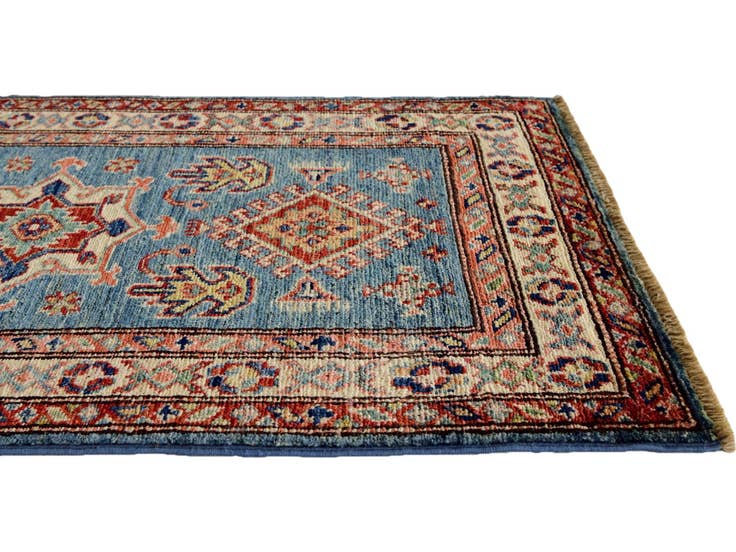 Detail image of 2' x 3' 3 Hand Knotted Kazak Rug
