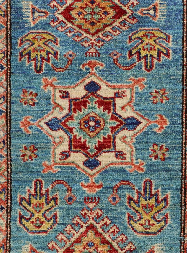 2' x 3' 3 Hand Knotted Kazak Rug