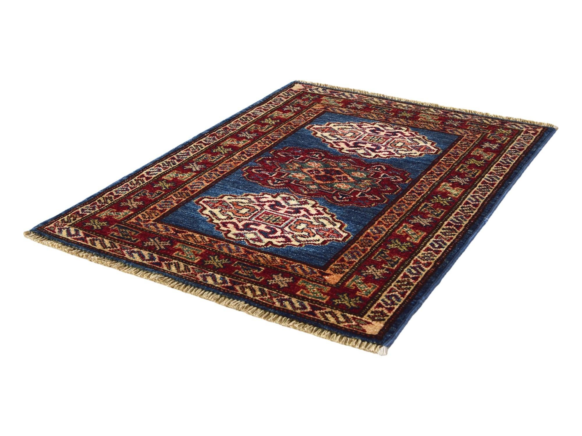 2' x 2' 11 Hand Knotted Kazak Rug