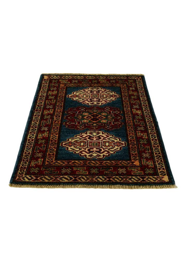2' x 2' 11 Hand Knotted Kazak Rug