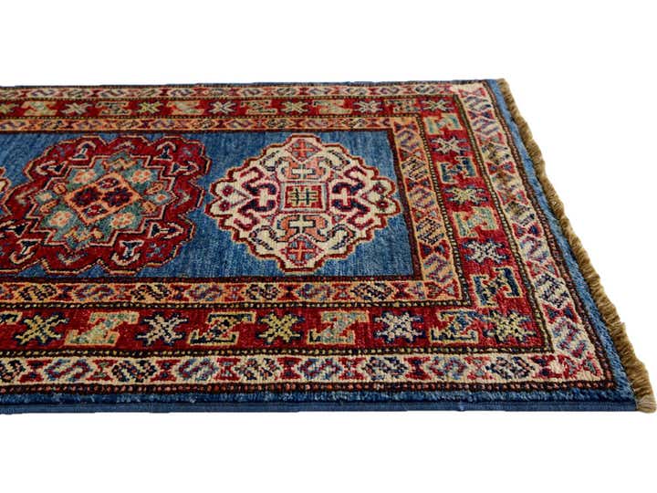 2' x 2' 11 Hand Knotted Kazak Rug