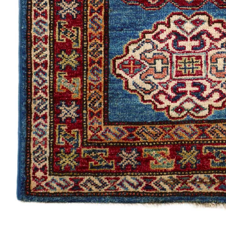 2' x 2' 11 Hand Knotted Kazak Rug