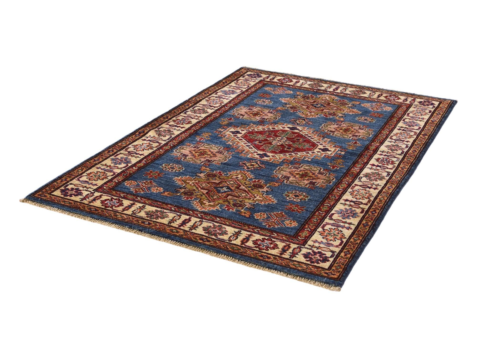 3' 5 x 5' 1 Hand Knotted Kazak Rug