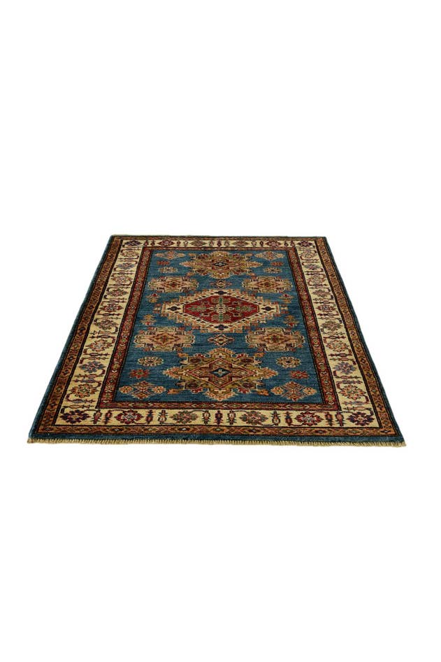 Detail image of 3' 5 x 5' 1 Hand Knotted Kazak Rug