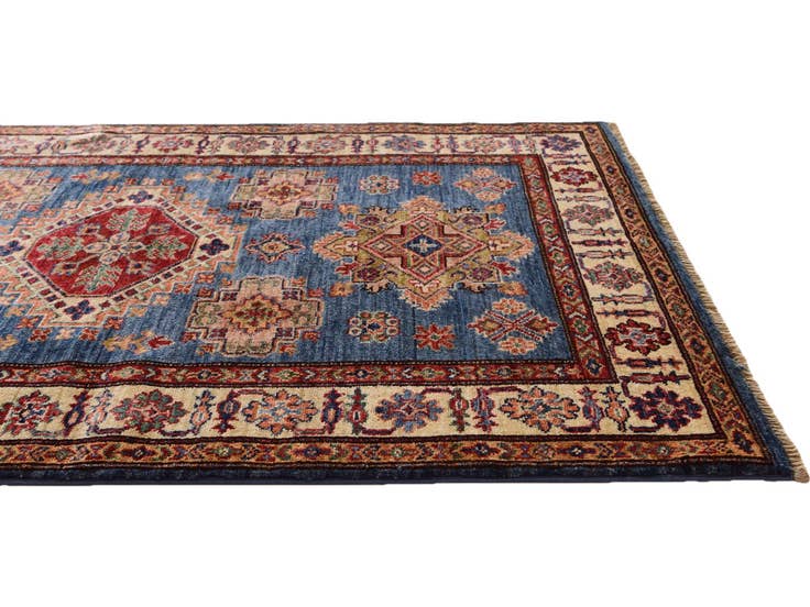 Detail image of 3' 5 x 5' 1 Hand Knotted Kazak Rug