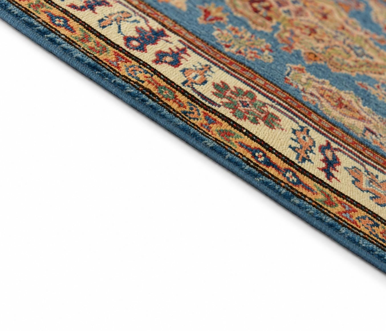 Detail image 8 of 12: 3' 5 x 5' 1 Hand Knotted Kazak Rug