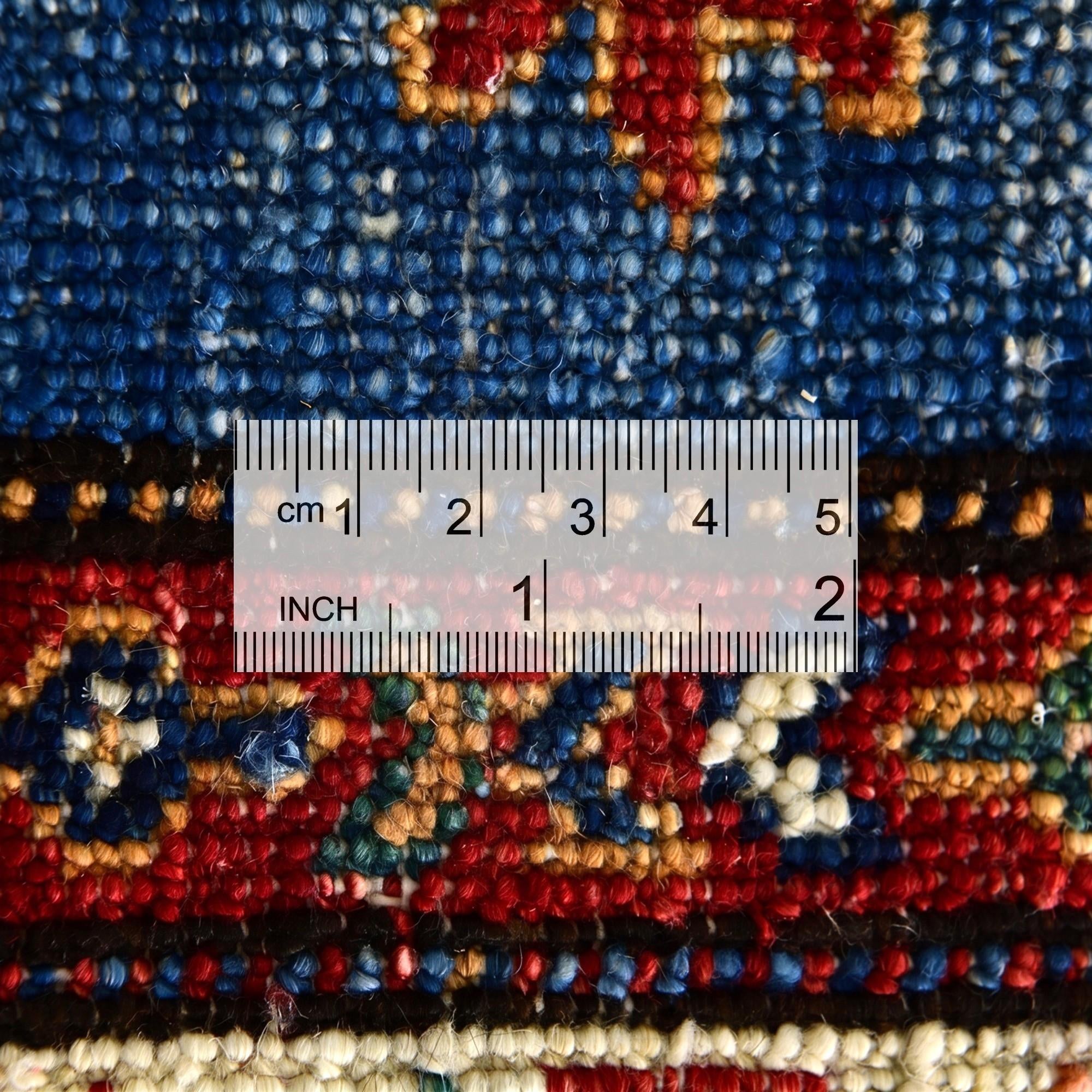 3' 5 x 5' 1 Hand Knotted Kazak Rug