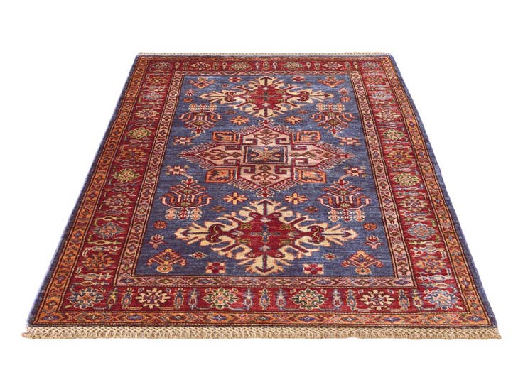 Detail image of 3' 3 x 5' 2 Hand Knotted Kazak Rug