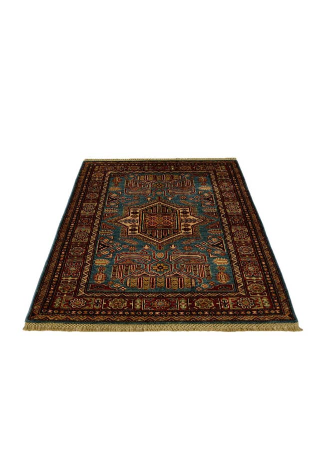 Detail image of 3' 3 x 5' Hand Knotted Kazak Rug