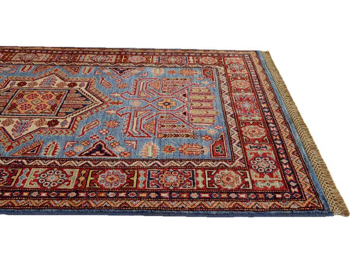 3' 3 x 5' Hand Knotted Kazak Rug