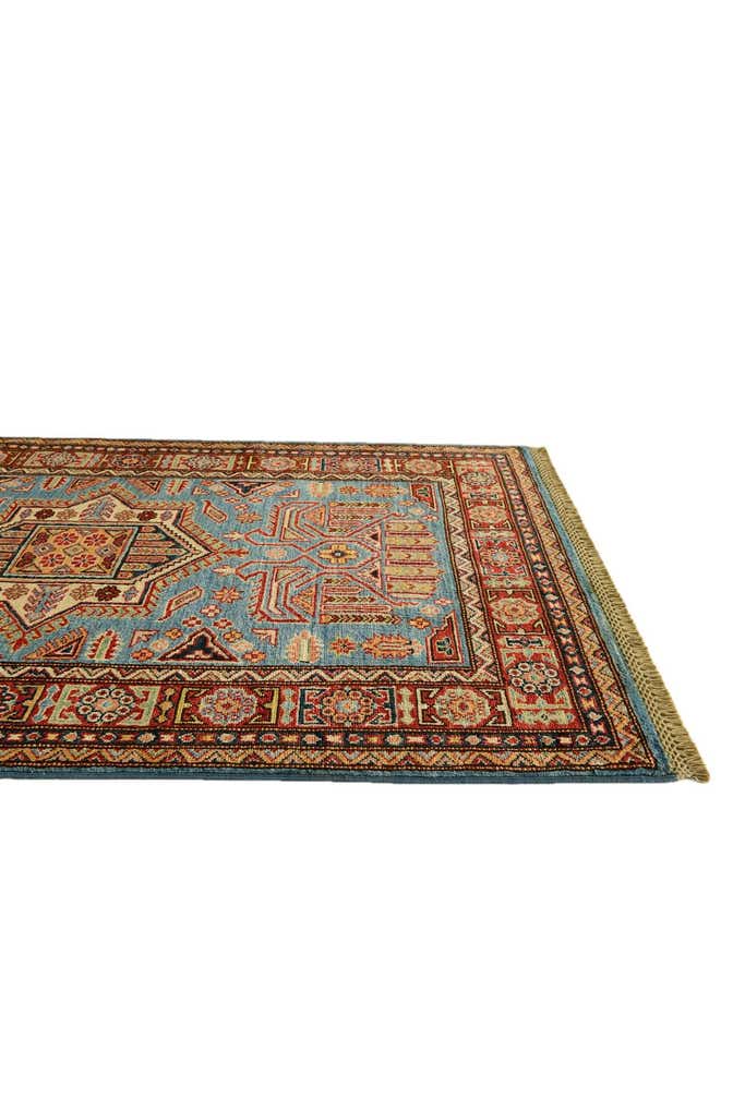 3' 3 x 5' Hand Knotted Kazak Rug