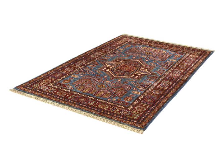 3' 3 x 5' Hand Knotted Kazak Rug