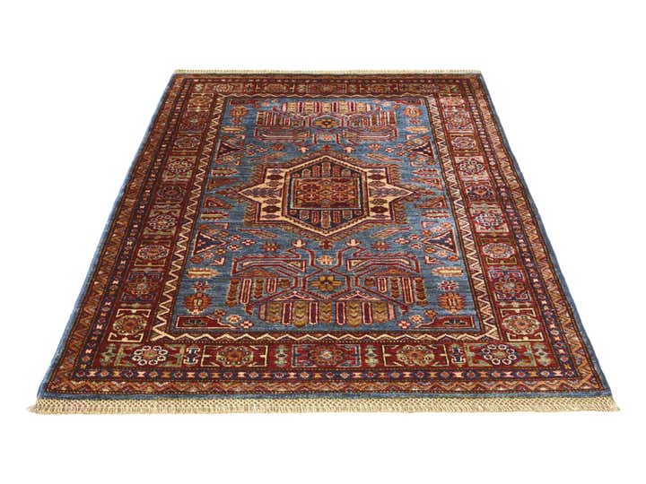 3' 3 x 5' Hand Knotted Kazak Rug