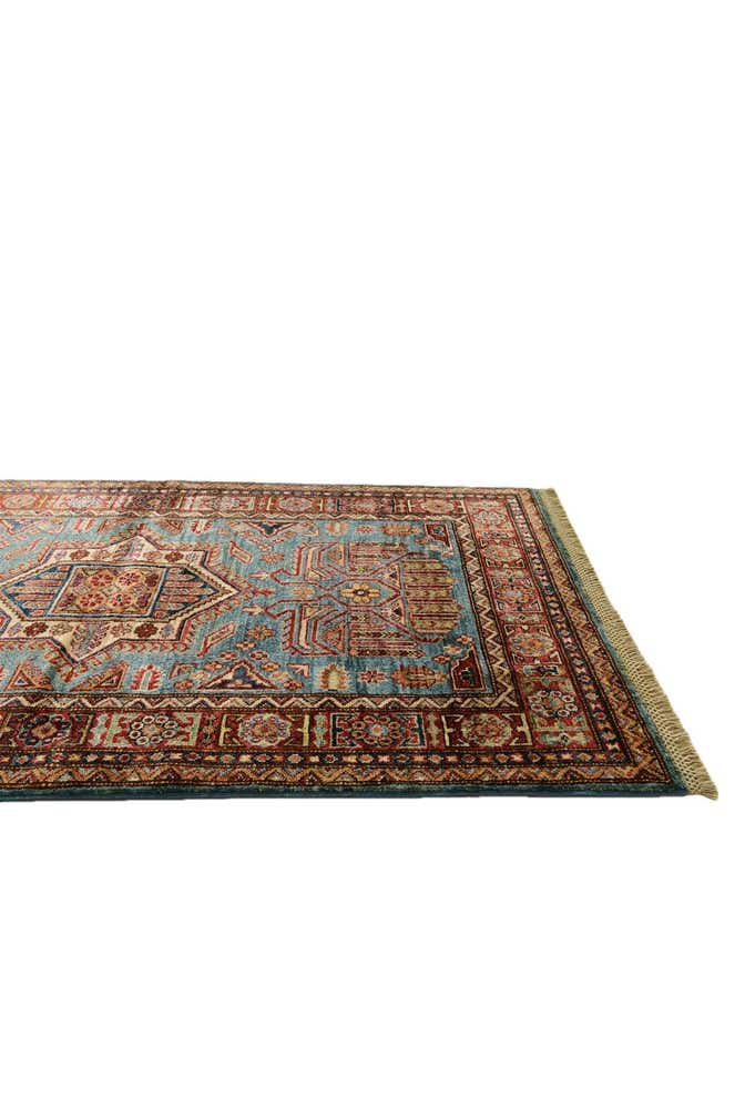 3' 3 x 5' Hand Knotted Kazak Rug