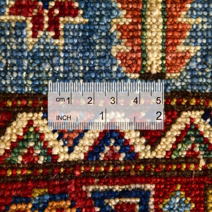 Detail image of 3' 3 x 5' Hand Knotted Kazak Rug
